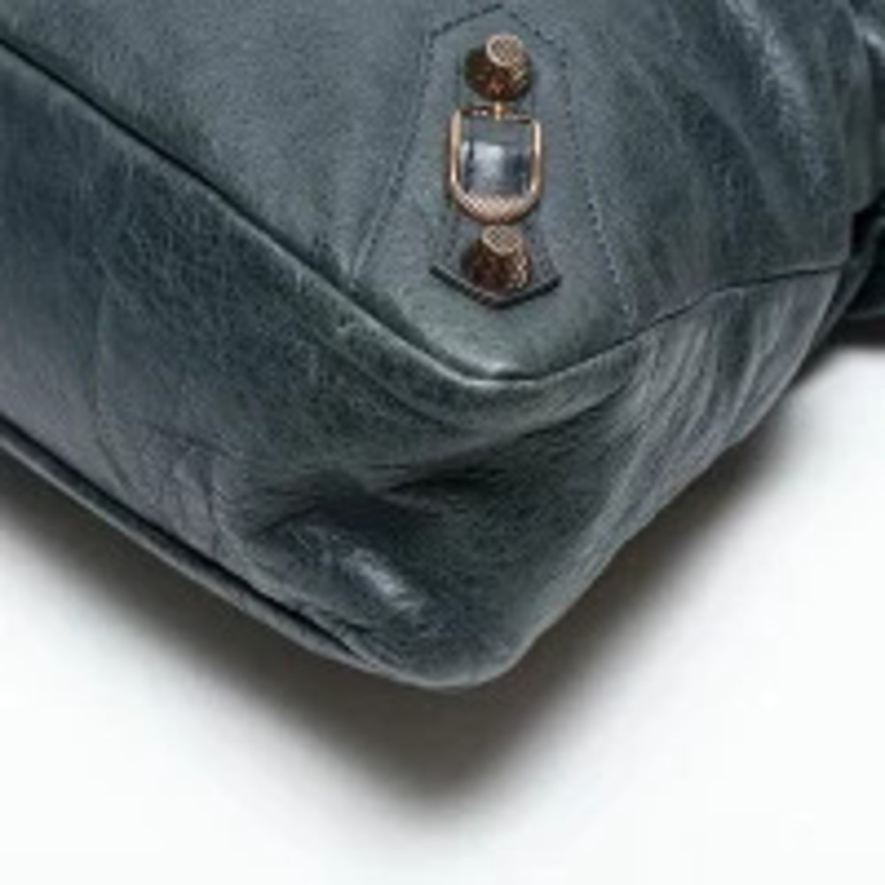 Balenciaga City Giant Shoulder Bag Green - Picture 7 of 13